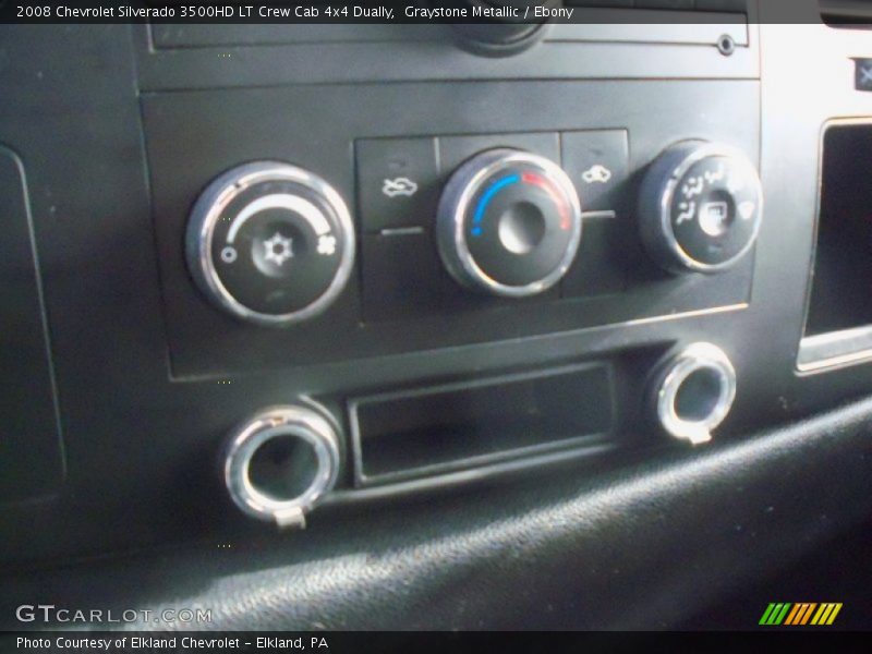 Graystone Metallic / Ebony 2008 Chevrolet Silverado 3500HD LT Crew Cab 4x4 Dually