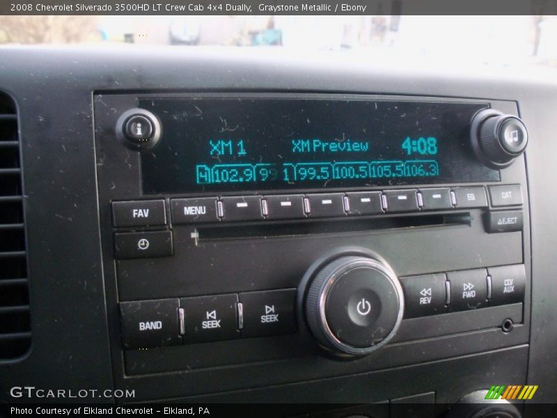 Graystone Metallic / Ebony 2008 Chevrolet Silverado 3500HD LT Crew Cab 4x4 Dually