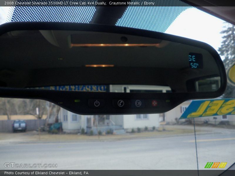 Graystone Metallic / Ebony 2008 Chevrolet Silverado 3500HD LT Crew Cab 4x4 Dually