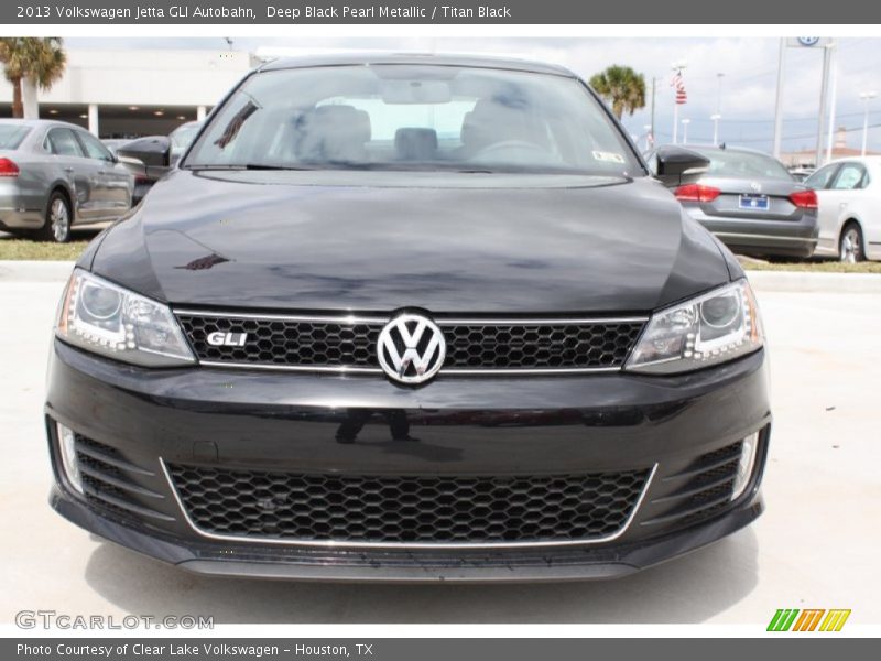 Deep Black Pearl Metallic / Titan Black 2013 Volkswagen Jetta GLI Autobahn