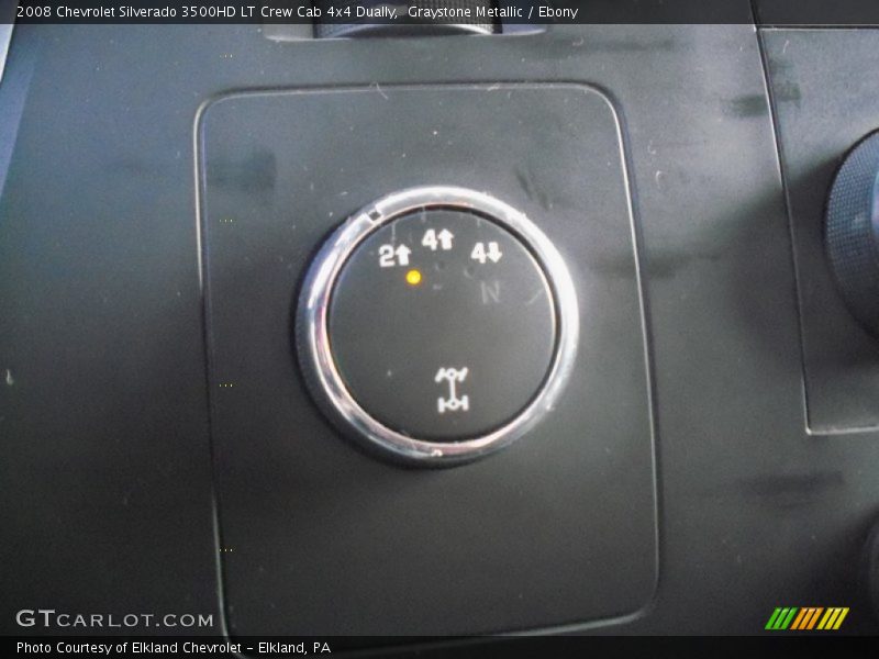 Graystone Metallic / Ebony 2008 Chevrolet Silverado 3500HD LT Crew Cab 4x4 Dually
