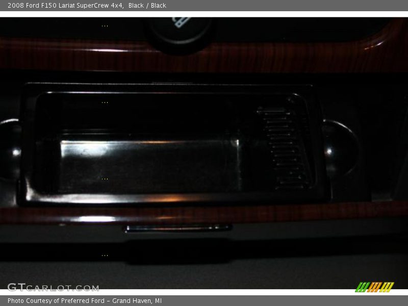 Black / Black 2008 Ford F150 Lariat SuperCrew 4x4