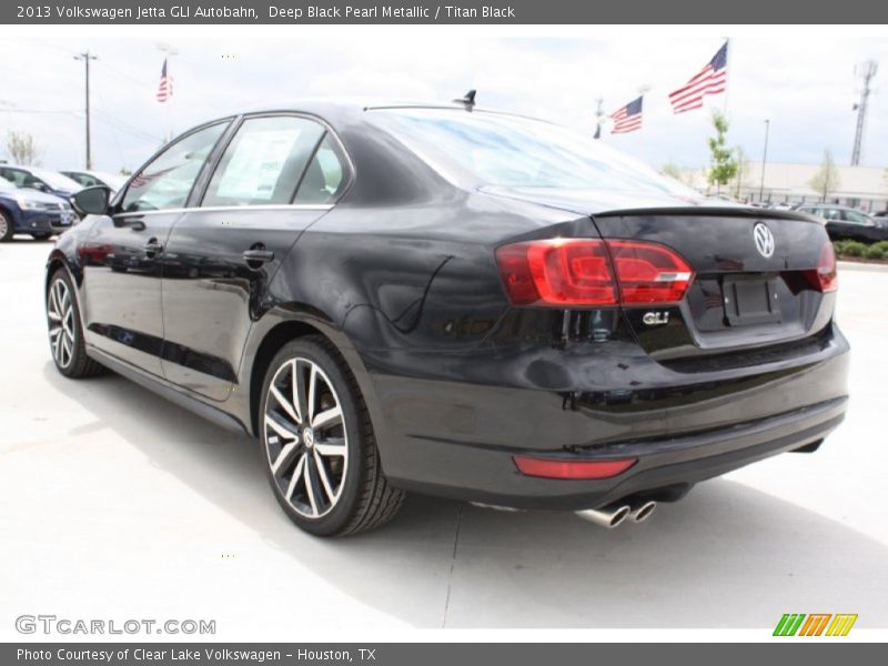 Deep Black Pearl Metallic / Titan Black 2013 Volkswagen Jetta GLI Autobahn