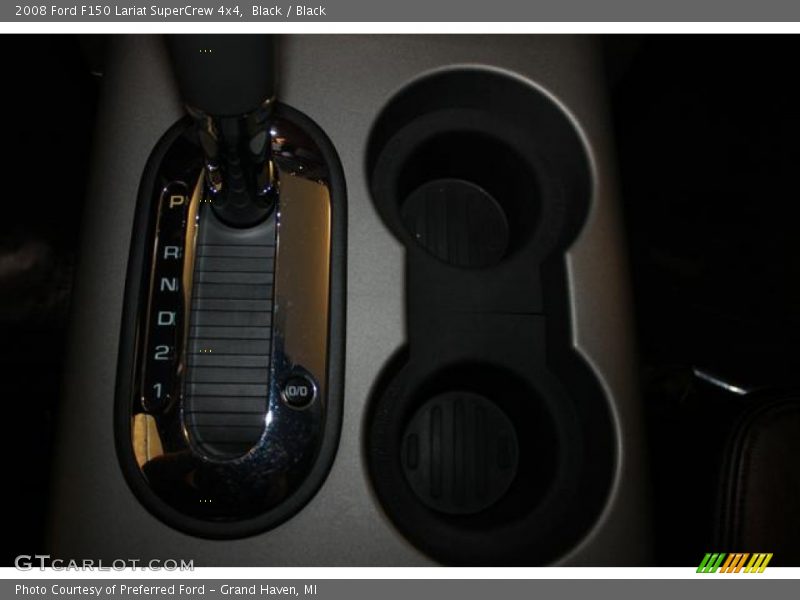 Black / Black 2008 Ford F150 Lariat SuperCrew 4x4