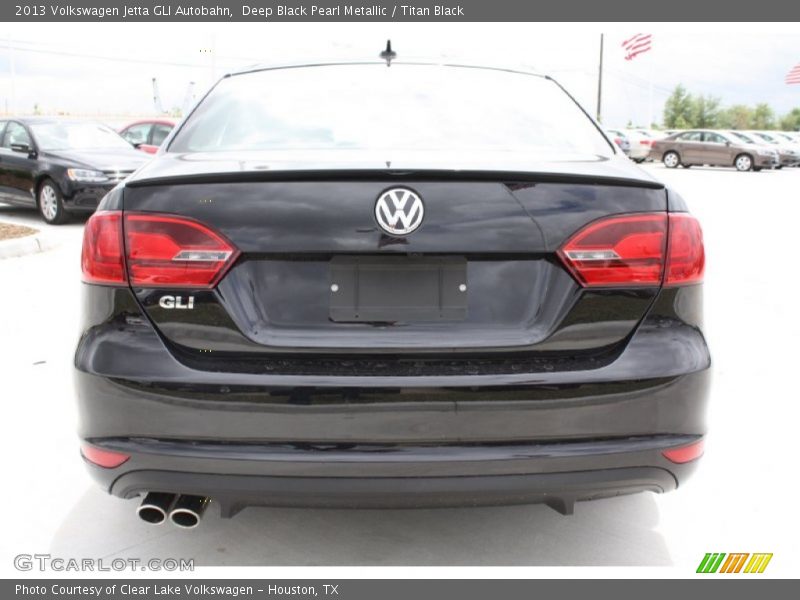 Deep Black Pearl Metallic / Titan Black 2013 Volkswagen Jetta GLI Autobahn