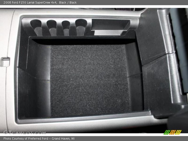 Black / Black 2008 Ford F150 Lariat SuperCrew 4x4
