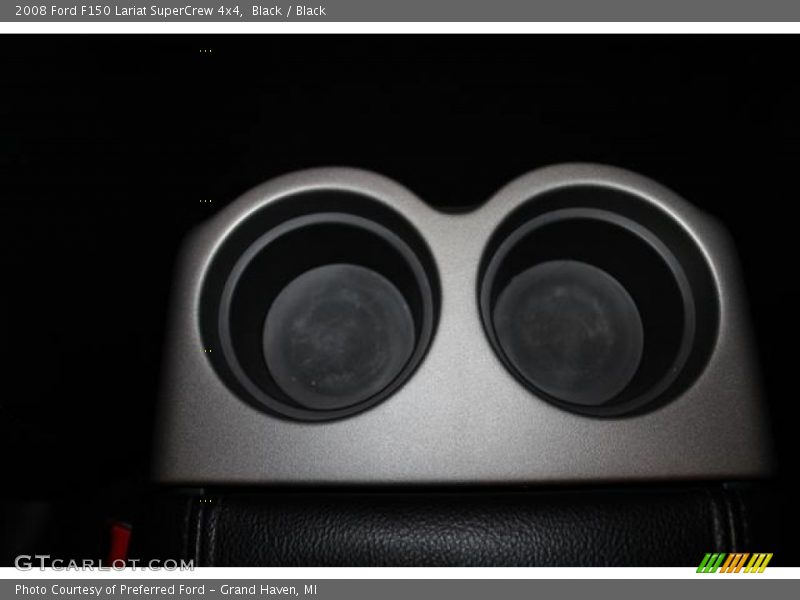 Black / Black 2008 Ford F150 Lariat SuperCrew 4x4