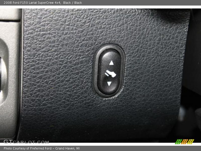 Black / Black 2008 Ford F150 Lariat SuperCrew 4x4