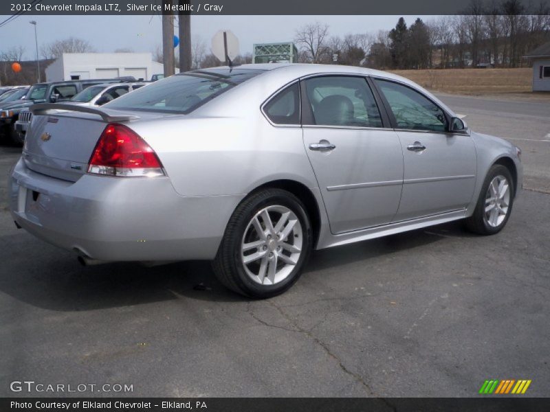 Silver Ice Metallic / Gray 2012 Chevrolet Impala LTZ