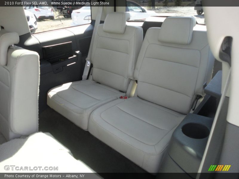 White Suede / Medium Light Stone 2010 Ford Flex SEL AWD