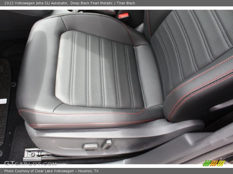 Front Seat of 2013 Jetta GLI Autobahn