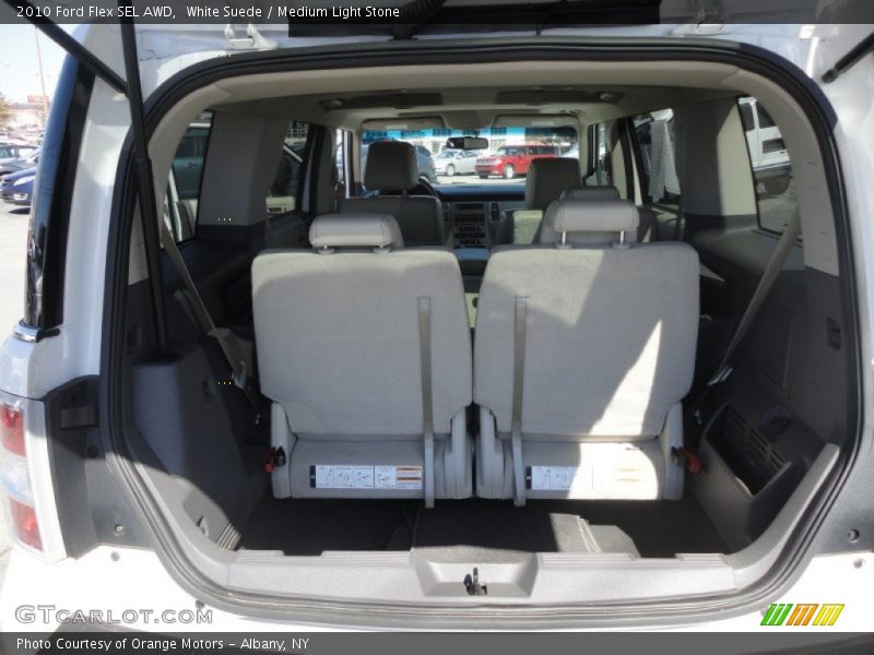 White Suede / Medium Light Stone 2010 Ford Flex SEL AWD