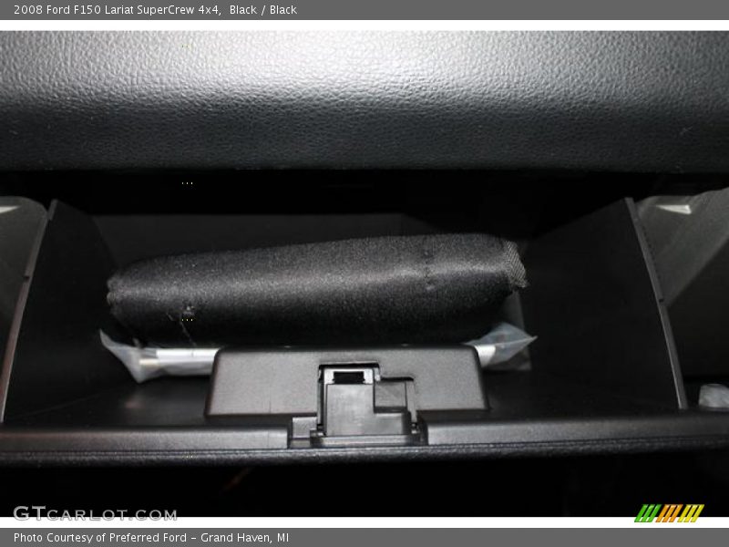 Black / Black 2008 Ford F150 Lariat SuperCrew 4x4