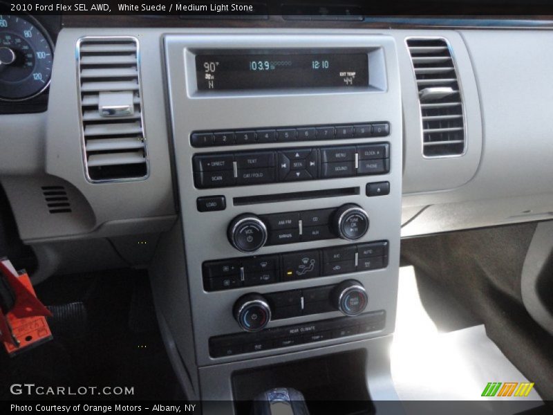 White Suede / Medium Light Stone 2010 Ford Flex SEL AWD