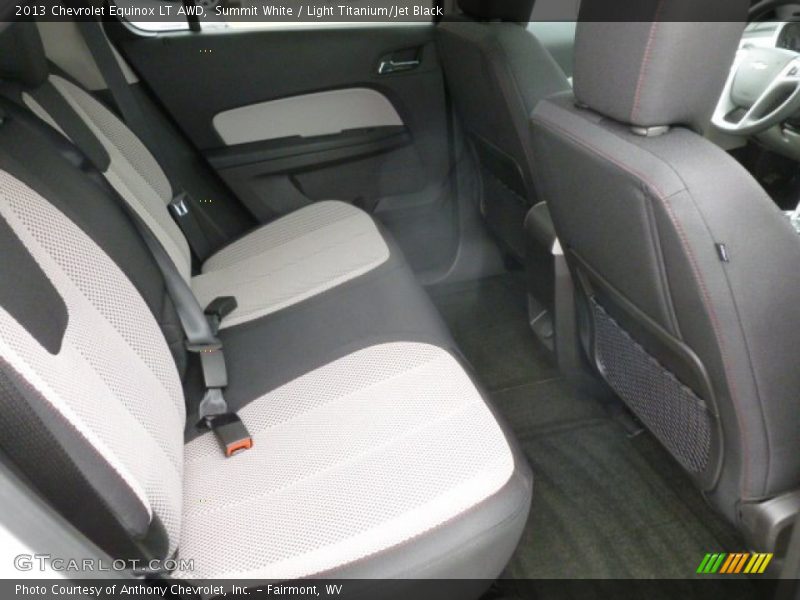 Summit White / Light Titanium/Jet Black 2013 Chevrolet Equinox LT AWD
