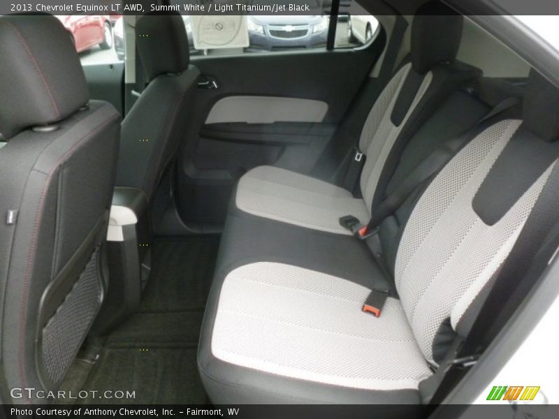 Summit White / Light Titanium/Jet Black 2013 Chevrolet Equinox LT AWD