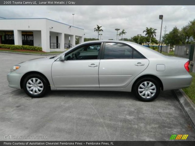Lunar Mist Metallic / Gray 2005 Toyota Camry LE