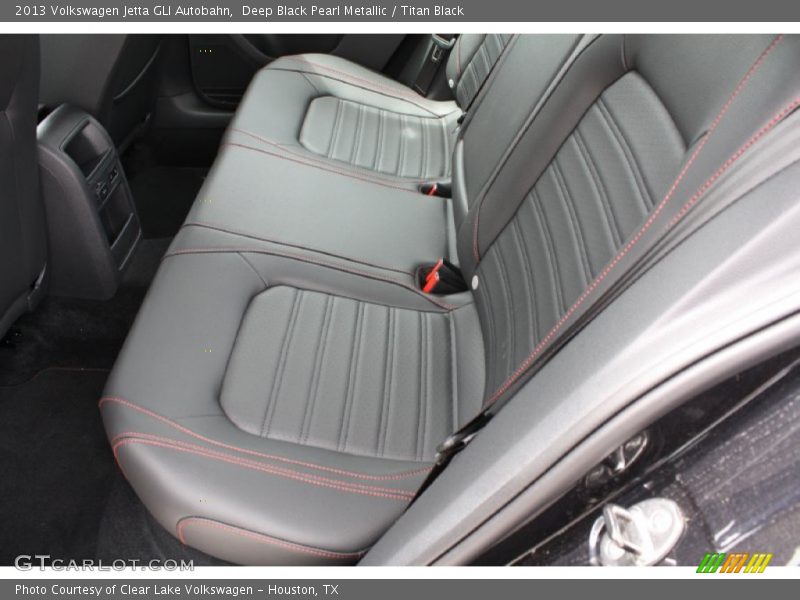 Rear Seat of 2013 Jetta GLI Autobahn