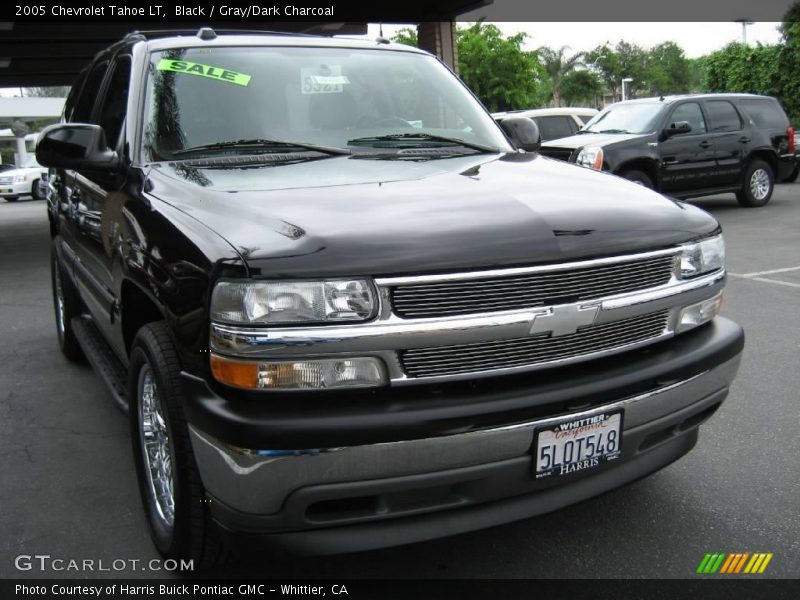 Black / Gray/Dark Charcoal 2005 Chevrolet Tahoe LT