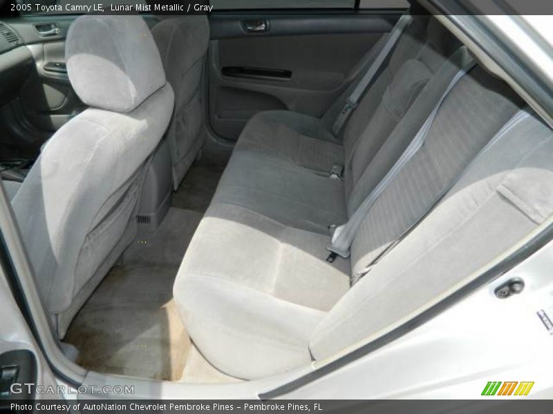 Lunar Mist Metallic / Gray 2005 Toyota Camry LE