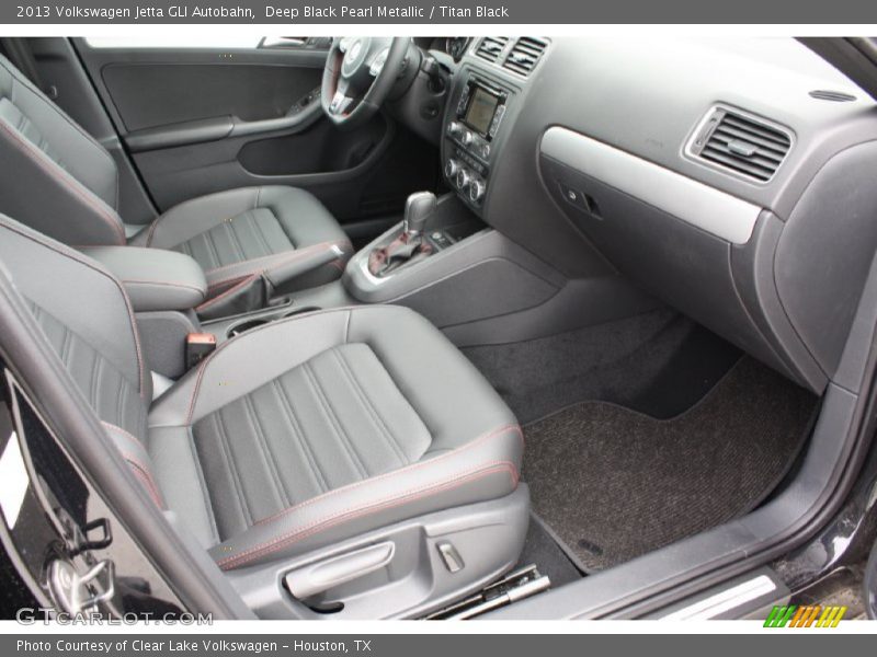 Front Seat of 2013 Jetta GLI Autobahn