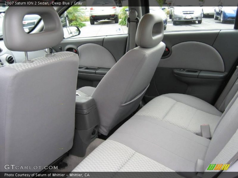 Deep Blue / Gray 2007 Saturn ION 2 Sedan