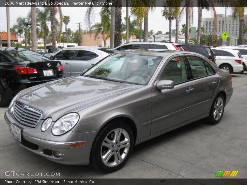 Pewter Metallic / Stone 2006 Mercedes-Benz E 350 Sedan