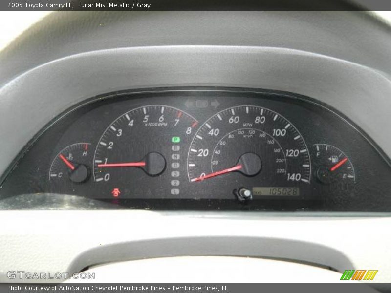 Lunar Mist Metallic / Gray 2005 Toyota Camry LE