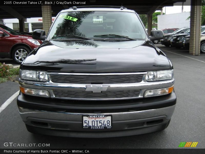 Black / Gray/Dark Charcoal 2005 Chevrolet Tahoe LT