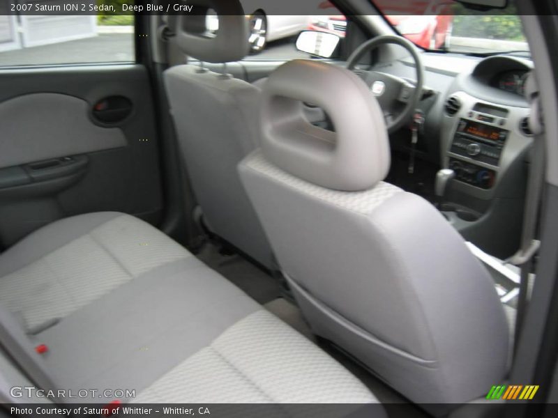 Deep Blue / Gray 2007 Saturn ION 2 Sedan