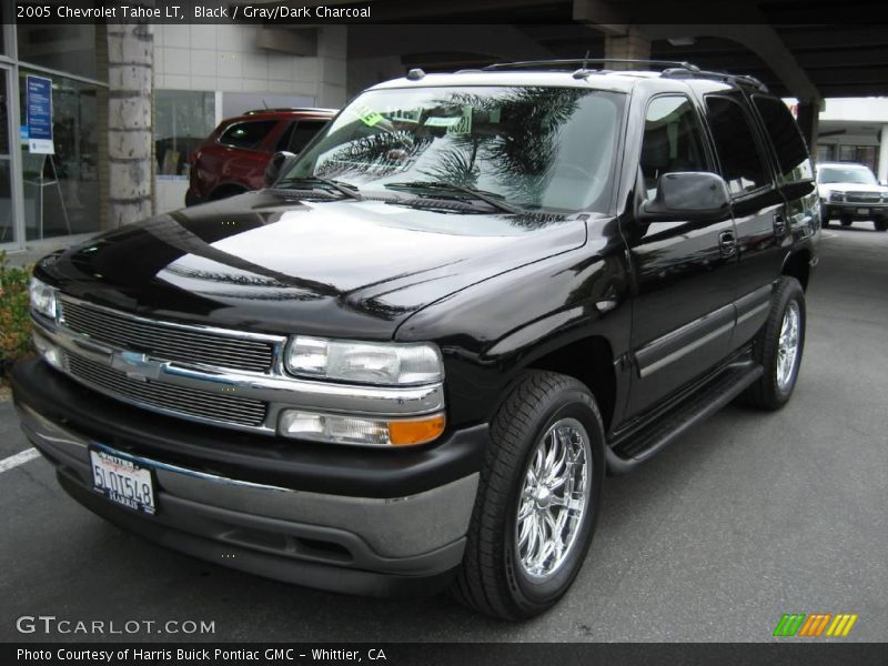 Black / Gray/Dark Charcoal 2005 Chevrolet Tahoe LT