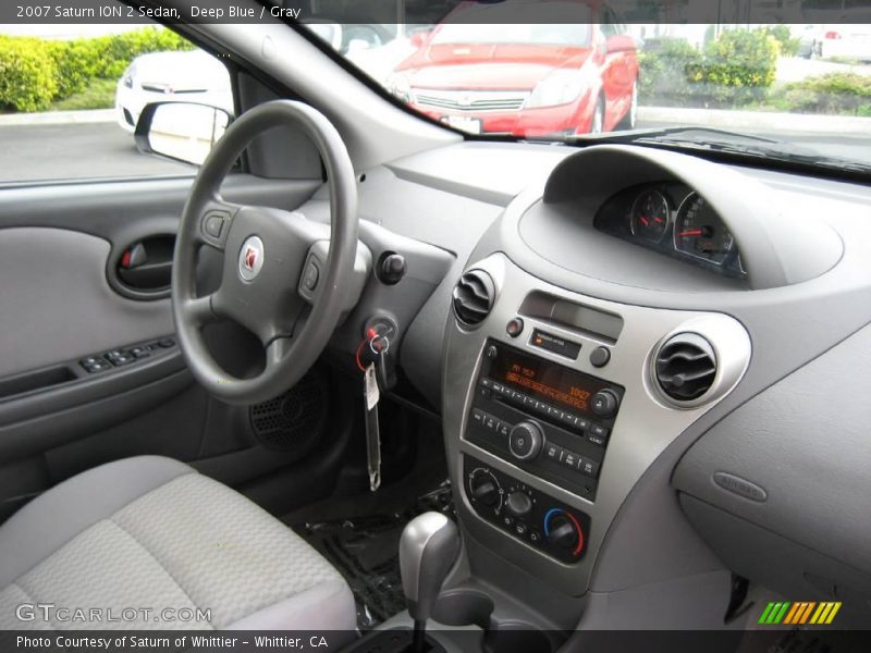 Deep Blue / Gray 2007 Saturn ION 2 Sedan