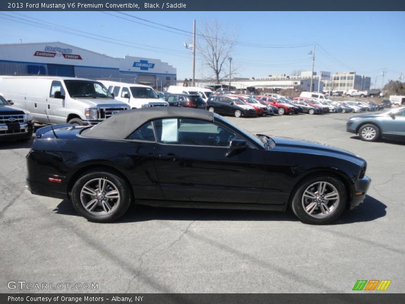 Black / Saddle 2013 Ford Mustang V6 Premium Convertible