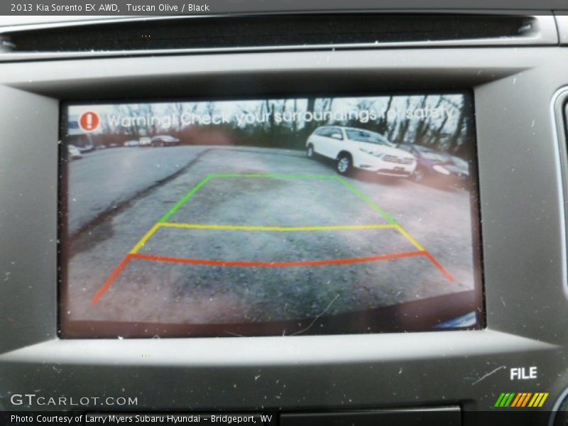Tuscan Olive / Black 2013 Kia Sorento EX AWD