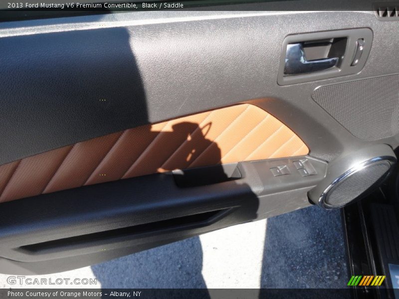 Black / Saddle 2013 Ford Mustang V6 Premium Convertible