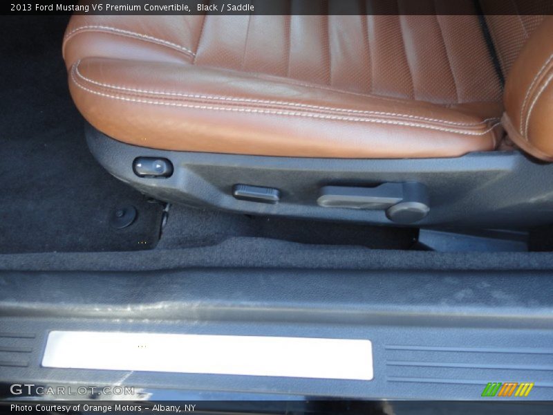 Black / Saddle 2013 Ford Mustang V6 Premium Convertible
