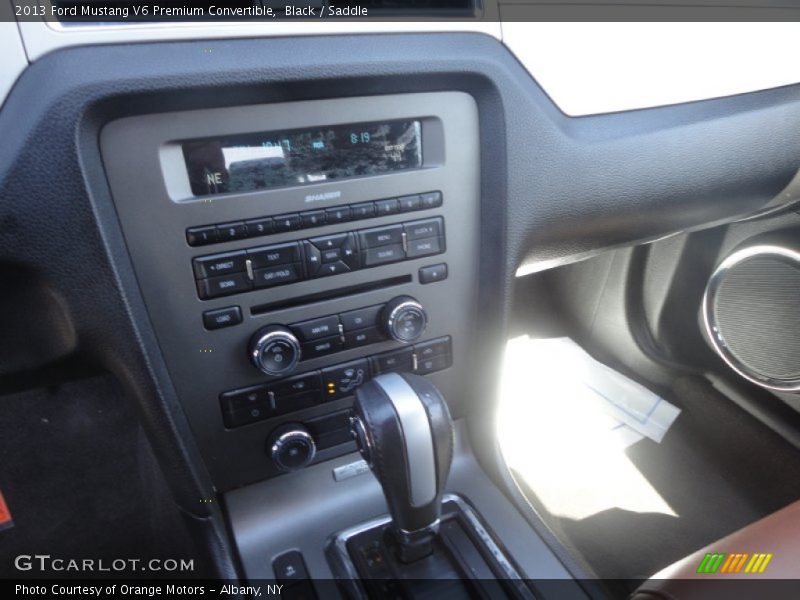 Black / Saddle 2013 Ford Mustang V6 Premium Convertible