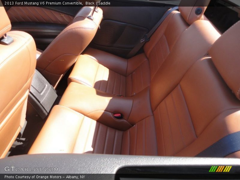 Black / Saddle 2013 Ford Mustang V6 Premium Convertible