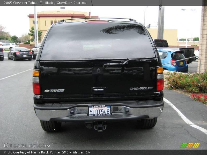 Black / Gray/Dark Charcoal 2005 Chevrolet Tahoe LT