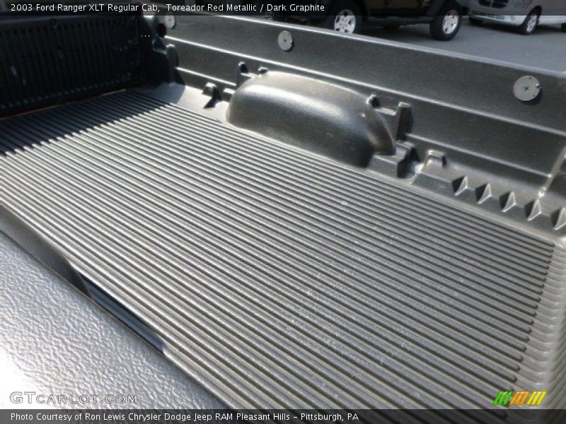 Toreador Red Metallic / Dark Graphite 2003 Ford Ranger XLT Regular Cab