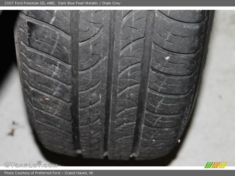 Dark Blue Pearl Metallic / Shale Grey 2007 Ford Freestyle SEL AWD