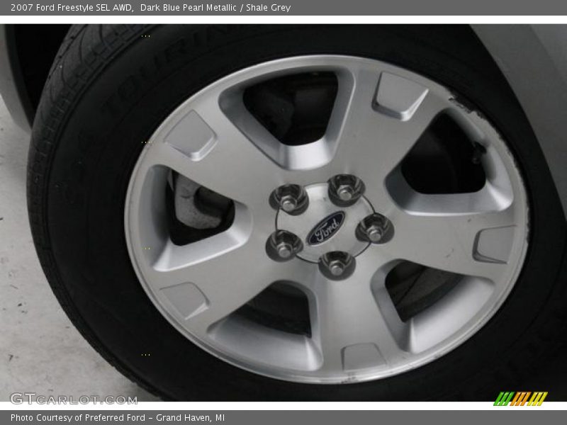 Dark Blue Pearl Metallic / Shale Grey 2007 Ford Freestyle SEL AWD