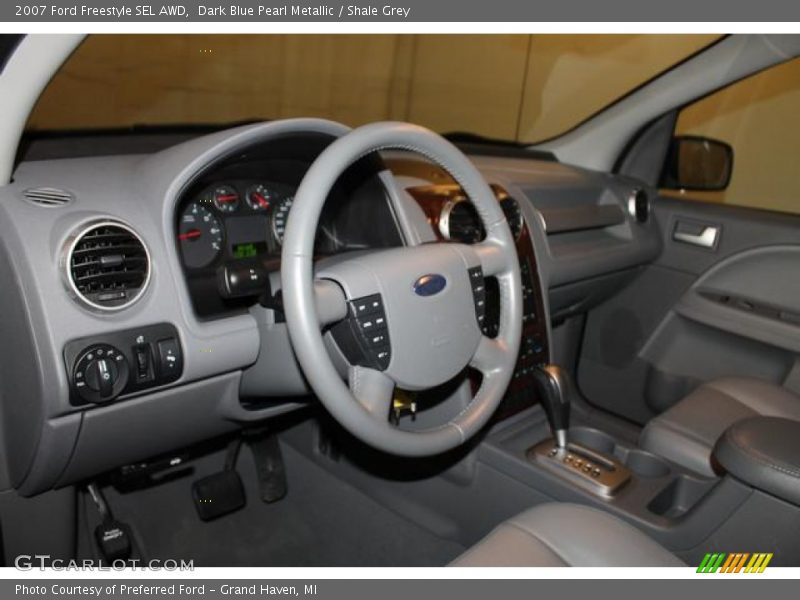 Dark Blue Pearl Metallic / Shale Grey 2007 Ford Freestyle SEL AWD