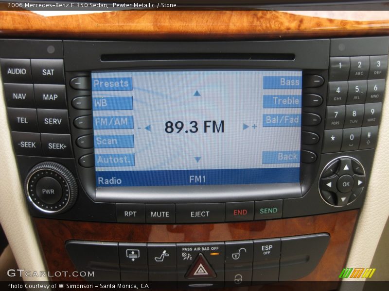 Pewter Metallic / Stone 2006 Mercedes-Benz E 350 Sedan