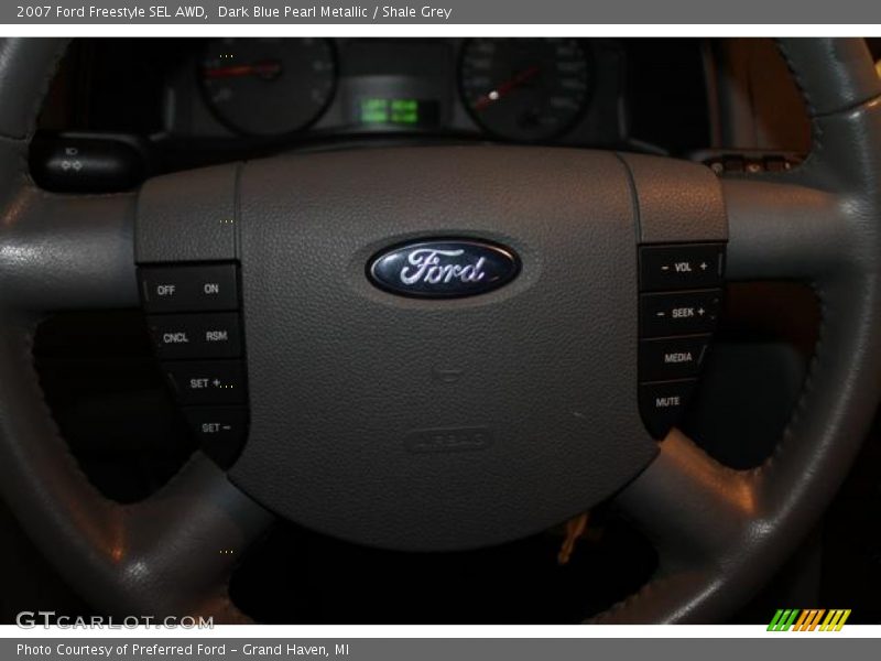 Dark Blue Pearl Metallic / Shale Grey 2007 Ford Freestyle SEL AWD