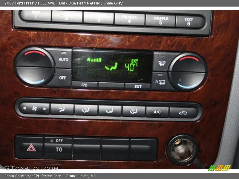 Dark Blue Pearl Metallic / Shale Grey 2007 Ford Freestyle SEL AWD