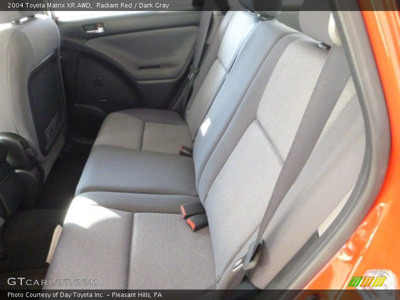 Radiant Red / Dark Gray 2004 Toyota Matrix XR AWD