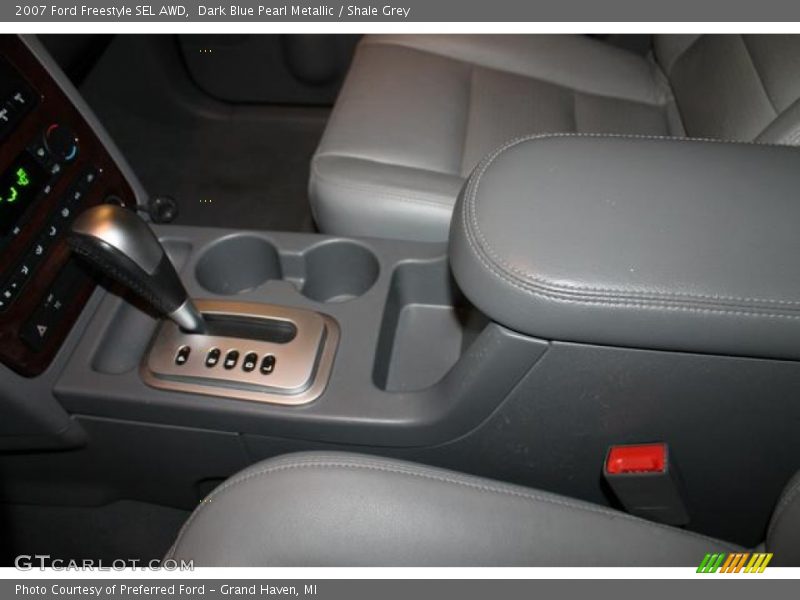 Dark Blue Pearl Metallic / Shale Grey 2007 Ford Freestyle SEL AWD