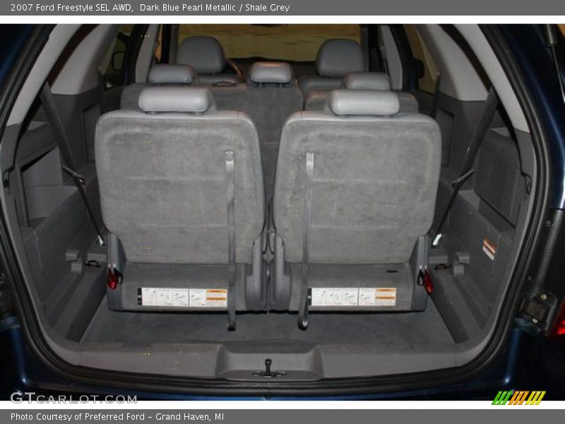 Dark Blue Pearl Metallic / Shale Grey 2007 Ford Freestyle SEL AWD
