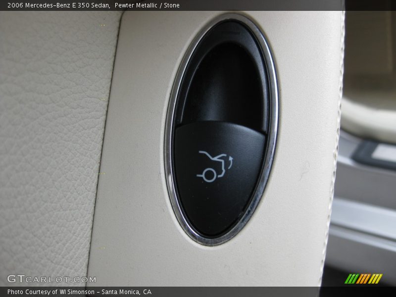 Pewter Metallic / Stone 2006 Mercedes-Benz E 350 Sedan